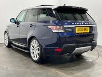 USED 2015 15 LAND ROVER RANGE ROVER SPORT 3.0 SDV6 HSE 5d 288 BHP Loire Blue / Indus Contrast Roof