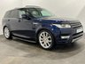 USED 2015 15 LAND ROVER RANGE ROVER SPORT 3.0 SDV6 HSE 5d 288 BHP Loire Blue / Indus Contrast Roof