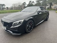 USED 2017 17 MERCEDES-BENZ S-CLASS 5.5 AMG S 63 2d 577 BHP STUNNING LUXURY PERFORMANCE CONVERTIBLE WAS MORE THAN&pound;130K NEW!!!!GREA\T SPEC SUPERB CONDITION!!