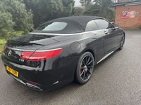 USED 2017 17 MERCEDES-BENZ S-CLASS 5.5 AMG S 63 2d 577 BHP STUNNING LUXURY PERFORMANCE CONVERTIBLE WAS MORE THAN&pound;130K NEW!!!!GREA\T SPEC SUPERB CONDITION!!