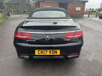 USED 2017 17 MERCEDES-BENZ S-CLASS 5.5 AMG S 63 2d 577 BHP STUNNING LUXURY PERFORMANCE CONVERTIBLE WAS MORE THAN&pound;130K NEW!!!!GREA\T SPEC SUPERB CONDITION!!
