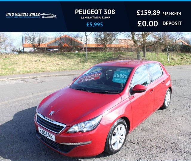 Used Peugeot cars for sale. Peugeot Dealer Dundee MTS Vehicle Sales