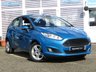 USED 2013 13 FORD FIESTA 1.0 ZETEC 5d 99 BHP Finished in CANDY BLUE MET with contrasting GREY Cloth Trim. This Fiesta is a small family 5 door car that you can really enjoy driving. Economical and cheap to run, stylish to look at and some great features. Specification includes ZERO Road Tax, B/Tooth, Alloys, Air Con, Heated front Screen and much more, makes this a must for the first time driver or small family. Serviced at 11884 miles, 14701 miles, 17385 miles, 19319 miles and at 31033 miles on 7/12/2023.