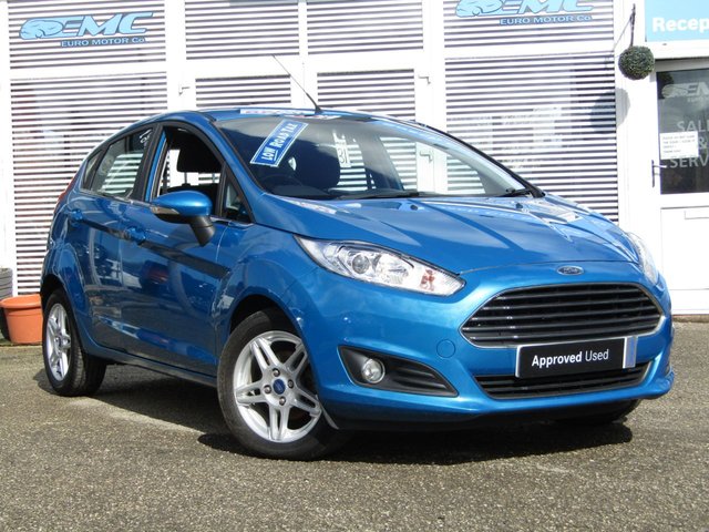 2013 13 Ford Fiesta 1.0 ZETEC 5d 99 BHP