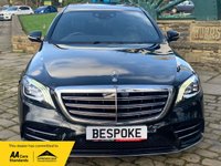 USED 2019 19 MERCEDES-BENZ S-CLASS 2.9 S 400 D L AMG LINE EXECUTIVE PREMIUM PLUS 4d 336 BHP HUGE SPEC - S400 L - AMG-LINE EXECUTIVE PREMIUM PLUS - G-TRONIC + AUTOMATIC/PADDLE SHIFT - COMMAND ONLINE - MAGIC VISION - COST NEW &pound;96000.00 !!!!!