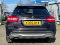 USED 2015 65 MERCEDES-BENZ GLA CLASS 2.1 GLA 200 D AMG LINE 5d 134 BHP 18 INCH ALLOYS +   PRIVACY GLASS +   HALF LEATHER TRIM +   ULEZ COMPLIANT +   DUAL ZONE CLIMATE CONTROL +   BLUETOOTH CONNECTIVITY +   NAVIGATION SYSTEM +   CRUISE CONTROL +   AUTOMATIC HEADLIGHTS +  PADDLE SHIFTERS +   USB CONNECTION +   ELECTRIC TAILGATE +