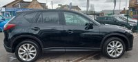 USED 2013 13 MAZDA CX-5 2.2 D SPORT 5d 173 BHP FRONT AND REAR PARKING AID +  PRIVACY SCREEN +  FULL LEATHER TRIM +  SAT NAV +  CRUISE CONTROL +  FRONT HEATED SEATS +  DUAL CLIMATE CONTROL +  REVERSING CAMERA +  BLUETOOTH +  USB +  AUX +  19" ALLOYS +  DAYTIME RUNNING LIGHTS +