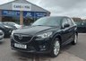 USED 2013 13 MAZDA CX-5 2.2 D SPORT 5d 173 BHP FRONT AND REAR PARKING AID +  PRIVACY SCREEN +  FULL LEATHER TRIM +  SAT NAV +  CRUISE CONTROL +  FRONT HEATED SEATS +  DUAL CLIMATE CONTROL +  REVERSING CAMERA +  BLUETOOTH +  USB +  AUX +  19" ALLOYS +  DAYTIME RUNNING LIGHTS +