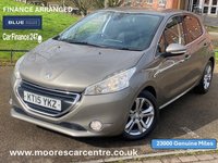USED 2015 15 PEUGEOT 208 1.6 E-HDI ALLURE 5d 92 BHP ......Low Miles