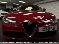 USED 2017 67 ALFA ROMEO GIULIA 2.0 TB VELOCE 4d 280 BHP UK DELIVERY FLAT FEE &pound;175 (SUBJECT TO DEAL) *OVER 100 IMAGES ON OUR WEBSITE*BESPOKE FINANCE ARRANGED*PART EXCHANGE WELCOME*ALL VEHICLES HPI CLEAR