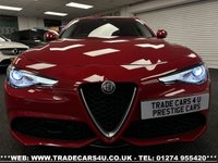 USED 2017 67 ALFA ROMEO GIULIA 2.0 TB VELOCE 4d 280 BHP UK DELIVERY FLAT FEE &pound;175 (SUBJECT TO DEAL) *OVER 100 IMAGES ON OUR WEBSITE*BESPOKE FINANCE ARRANGED*PART EXCHANGE WELCOME*ALL VEHICLES HPI CLEAR