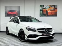 USED 2017 K MERCEDES-BENZ A-CLASS 2.0 A45 AMG 4MATIC 5d 360 BHP PAN ROOF / AERO PACK / BUCKETS