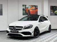 USED 2017 K MERCEDES-BENZ A-CLASS 2.0 A45 AMG 4MATIC 5d 360 BHP PAN ROOF / AERO PACK / BUCKETS