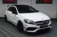 USED 2017 K MERCEDES-BENZ A-CLASS 2.0 A45 AMG 4MATIC 5d 360 BHP PAN ROOF / AERO PACK / BUCKETS