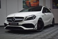 USED 2017 K MERCEDES-BENZ A-CLASS 2.0 A45 AMG 4MATIC 5d 360 BHP PAN ROOF / AERO PACK / BUCKETS