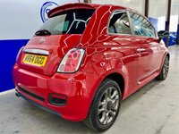 USED 2014 64 FIAT 500  1.2 S Hatchback 3dr Petrol Manual Euro 6 (s/s) (69 bhp) &pound;35Tax,Digi Dash,Btooth