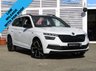 USED 2023 72 SKODA KAMIQ 1.0 MONTE CARLO TSI 5d 109 BHP Finished in CANDY WHITE with Sorts Trim. The Skoda Kamiq is a breath of fresh air in the small SUV class. It&rsquo;s bigger, classier inside and more comfortable than most of the others in its class. Features include, Sat Nav, Virtual Dash, DAB Radio, Pan Roof, Alloys, Sports Seats, Cruise Control and much more. Just Serviced and still under Skoda warranty untill 30.01.2026.