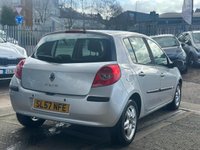 USED 2007 57 RENAULT CLIO 1.6 DYNAMIQUE VVT 5d 110 BHP 