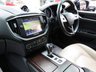 USED 2015 15 MASERATI GHIBLI 3.0 DV6 4d 275 BHP Finished in BLU PASSIONE Metallic with Full Leather Trim. This Maserati is a remarkably appealing car in its own right, with the swoopy styling giving it an arguably glamorous look and feel. Features include, Sat Nav, DAB Radio, B/Tooth, Drivers Electric Memory Leather, Park Sensors, Sports driving mode and much more. Maserati Dealer Serviced at 10098 miles, 132875 miles, 16495 miles, 18608 miles and at 31388 miles.