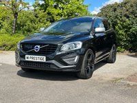 USED 2017 67 VOLVO XC60 2.4 D4 R-DESIGN LUX NAV AWD 5d 187 BHP 20in GLOSS BLACK-C/C-FAMILY PACK