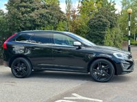 USED 2017 67 VOLVO XC60 2.4 D4 R-DESIGN LUX NAV AWD 5d 187 BHP 20in GLOSS BLACK-C/C-FAMILY PACK