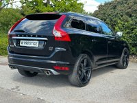 USED 2017 67 VOLVO XC60 2.4 D4 R-DESIGN LUX NAV AWD 5d 187 BHP 20in GLOSS BLACK-C/C-FAMILY PACK