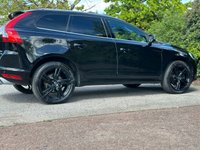 USED 2017 67 VOLVO XC60 2.4 D4 R-DESIGN LUX NAV AWD 5d 187 BHP 20in GLOSS BLACK-C/C-FAMILY PACK