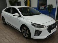 USED 2020 70 HYUNDAI IONIQ 1.6 PREMIUM SE MHEV 5d 140 BHP SAT NAV LEATHER HEATED VENTILATED SEATS HEATED STEERING WHEEL REAR CAMERA 1 OWNER SERVICE HISTORY HYUNDAI WARRANTY OCT 2025