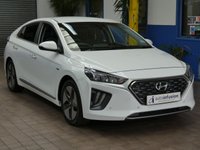 USED 2020 70 HYUNDAI IONIQ 1.6 PREMIUM SE MHEV 5d 140 BHP SAT NAV LEATHER HEATED VENTILATED SEATS HEATED STEERING WHEEL REAR CAMERA 1 OWNER SERVICE HISTORY HYUNDAI WARRANTY OCT 2025