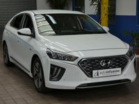 USED 2020 70 HYUNDAI IONIQ 1.6 PREMIUM SE MHEV 5d 140 BHP SAT NAV LEATHER HEATED VENTILATED SEATS HEATED STEERING WHEEL REAR CAMERA 1 OWNER SERVICE HISTORY HYUNDAI WARRANTY OCT 2025