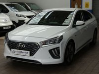 USED 2020 70 HYUNDAI IONIQ 1.6 PREMIUM SE MHEV 5d 140 BHP SAT NAV LEATHER HEATED VENTILATED SEATS HEATED STEERING WHEEL REAR CAMERA 1 OWNER SERVICE HISTORY HYUNDAI WARRANTY OCT 2025