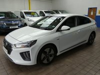 USED 2020 70 HYUNDAI IONIQ 1.6 PREMIUM SE MHEV 5d 140 BHP SAT NAV LEATHER HEATED VENTILATED SEATS HEATED STEERING WHEEL REAR CAMERA 1 OWNER SERVICE HISTORY HYUNDAI WARRANTY OCT 2025
