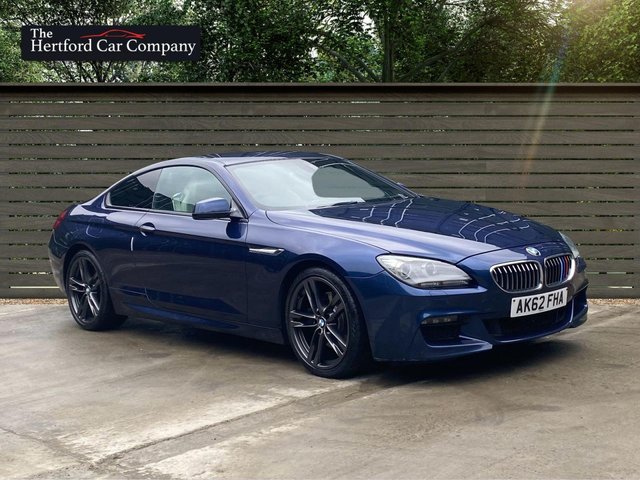 2012 62 BMW 6 Series 3.0 640D M SPORT 2d 309 BHP