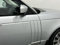 USED 2015 15 LAND ROVER RANGE ROVER 5.0 V8 AUTOBIOGRAPHY 5d 510 BHP Deployable Side Steps, Panoramic Glass Slide Sunroof, Deployable Towbar, Striking Indus Silver , Ebony Black Leather