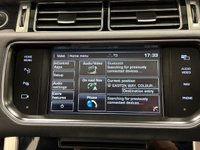 USED 2015 15 LAND ROVER RANGE ROVER 5.0 V8 AUTOBIOGRAPHY 5d 510 BHP Deployable Side Steps, Panoramic Glass Slide Sunroof, Deployable Towbar, Striking Indus Silver , Ebony Black Leather