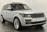 USED 2015 15 LAND ROVER RANGE ROVER 5.0 V8 AUTOBIOGRAPHY 5d 510 BHP Deployable Side Steps, Panoramic Glass Slide Sunroof, Deployable Towbar, Striking Indus Silver , Ebony Black Leather