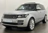 USED 2015 15 LAND ROVER RANGE ROVER 5.0 V8 AUTOBIOGRAPHY 5d 510 BHP Deployable Side Steps, Panoramic Glass Slide Sunroof, Deployable Towbar, Striking Indus Silver , Ebony Black Leather
