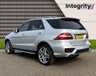 USED 2014 14 MERCEDES-BENZ M-CLASS 5.5 ML63 AMG 5d 525 BHP AIR SUSPENSION - AMG BODY STYLING KIT - COMAND NAVIGATION - HARMON KARDON - AMBIENT LIGHTING - ALPACA GREY LEATHER