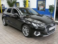 USED 2020 70 AUDI A3 1.0 SPORTBACK TFSI SPORT 5d 109 BHP SAT NAV LEATHER CRUISE CONTROL 1 OWNER SERVICE HISTORY 6 MONTHS GOLD WARRANTY