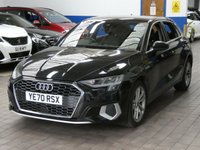 USED 2020 70 AUDI A3 1.0 SPORTBACK TFSI SPORT 5d 109 BHP SAT NAV LEATHER CRUISE CONTROL 1 OWNER SERVICE HISTORY 6 MONTHS GOLD WARRANTY