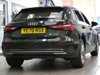 USED 2020 70 AUDI A3 1.0 SPORTBACK TFSI SPORT 5d 109 BHP SAT NAV LEATHER CRUISE CONTROL 1 OWNER SERVICE HISTORY 6 MONTHS GOLD WARRANTY