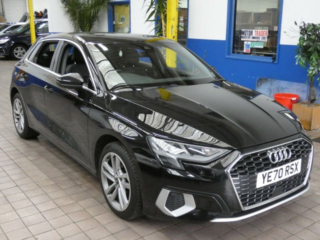 2020 70 Audi A3 1.0 SPORTBACK TFSI SPORT 5d 109 BHP