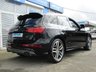 USED 2015 64 AUDI Q5 3.0 SQ5 TDI QUATTRO 5d 309 BHP Finished in MYTHOS BLACK metalic with contrasting FULL EBONY HEATED ELECTRIC SEATS. This Audi SQ5 is a high-performance family SUV that offers comfort, style and performance. In fact this SQ5 is faster than some hot hatches on the market today. Features include, Sat Nav, DAB, Heated leather seats. 21" Alloys, DAB, Rear and Front Spoilers, Power Boot, Cruise Control and much more. Dealer serviced at 16542 miles, 30752 miles, 39739 miles and at 89975 miles.