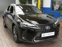 USED 2020 20 LEXUS UX 2.0 250H F SPORT 5d 108 BHP SAT NAV PART LEATHER HEATED SEATS HEATED STEERING WHEEL PARKING SENSORS REAR CAMERA 1 OWNER SERVICE HISTORY LEXUS WARRANTY TILL MARCH 2030AUG 2031