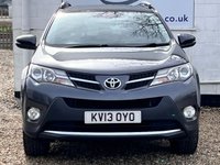 USED 2013 13 TOYOTA RAV4 2.2 D-4D INVINCIBLE 5d 150 BHP www.suffolkcarcentre.co.uk - Located at Lowestoft