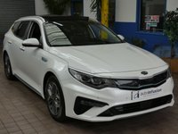 USED 2019 69 KIA OPTIMA 2.0 PHEV PLUS 5d 202 BHP SAT NAV LEATHER PANORAMIC SUNROOF CREAR VIEW CAMERA 1 OWNER SERVICE HISTORY KIA WARRANTY TILL NOV 2026
