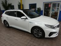 USED 2019 69 KIA OPTIMA 2.0 PHEV PLUS 5d 202 BHP SAT NAV LEATHER PANORAMIC SUNROOF CREAR VIEW CAMERA 1 OWNER SERVICE HISTORY KIA WARRANTY TILL NOV 2026