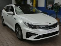 USED 2019 69 KIA OPTIMA 2.0 PHEV PLUS 5d 202 BHP SAT NAV LEATHER PANORAMIC SUNROOF CREAR VIEW CAMERA 1 OWNER SERVICE HISTORY KIA WARRANTY TILL NOV 2026
