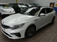 USED 2019 69 KIA OPTIMA 2.0 PHEV PLUS 5d 202 BHP SAT NAV LEATHER PANORAMIC SUNROOF CREAR VIEW CAMERA 1 OWNER SERVICE HISTORY KIA WARRANTY TILL NOV 2026