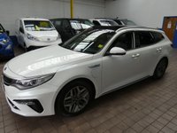 USED 2019 69 KIA OPTIMA 2.0 PHEV PLUS 5d 202 BHP SAT NAV LEATHER PANORAMIC SUNROOF CREAR VIEW CAMERA 1 OWNER SERVICE HISTORY KIA WARRANTY TILL NOV 2026